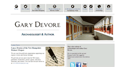 Desktop Screenshot of garydevore.com